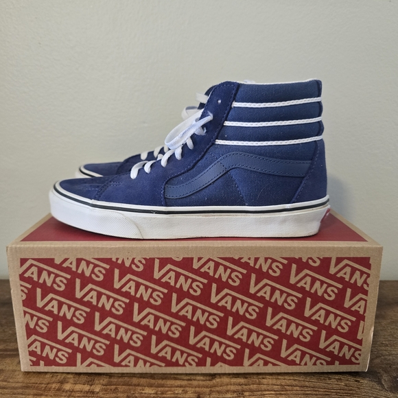 Vans Shoes - Vans Blue High-Top Sneakers